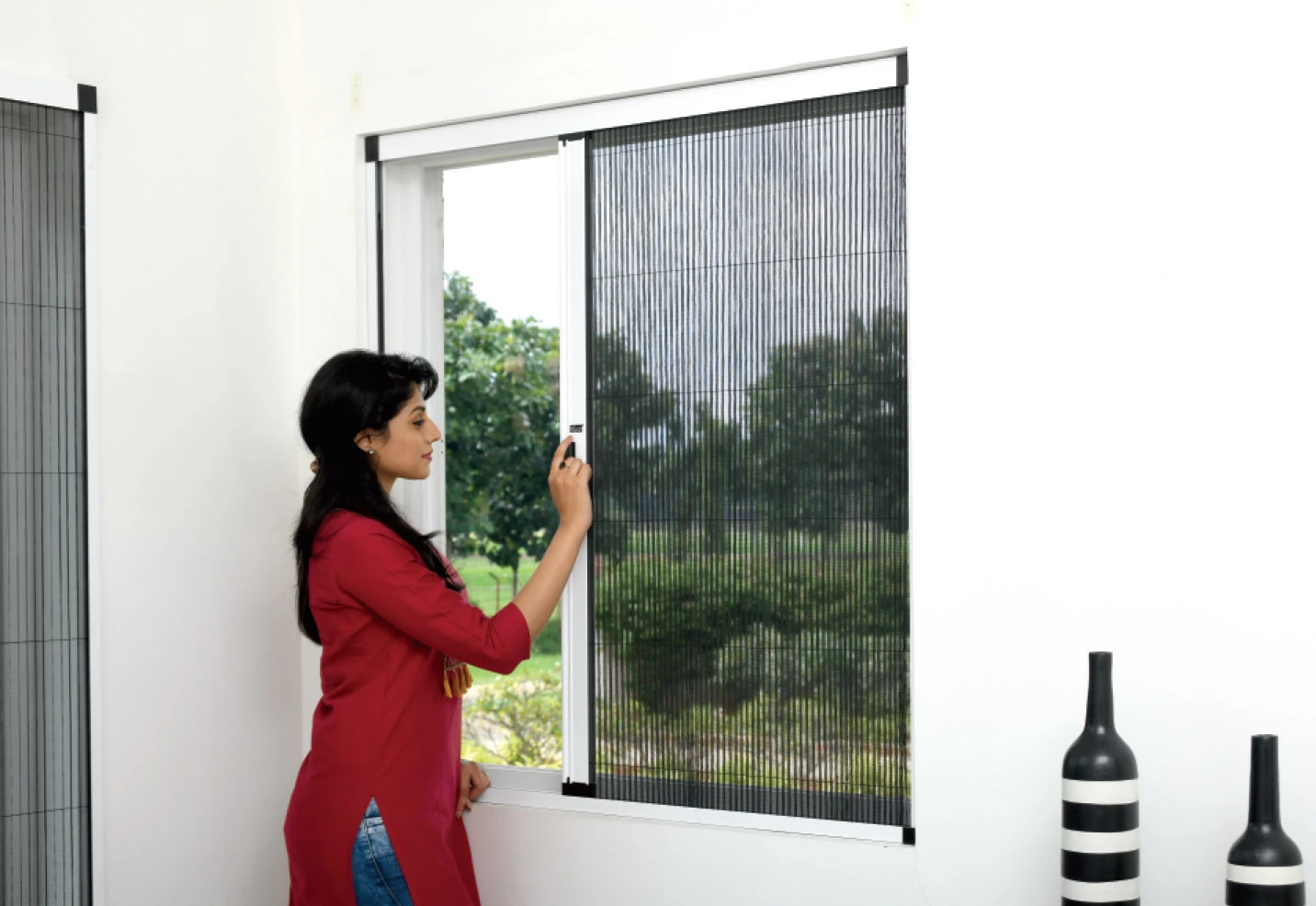 Pleated Flex Windows